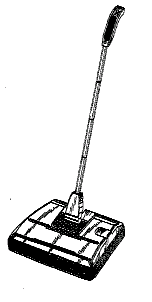 Caption:	 Example of a design for a carpet sweeper.
